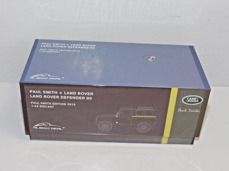 ALMOST REAL PAUL SMITH + LAND ROVER DEFENDER 90 2015 1/43 - Image 4 of 4