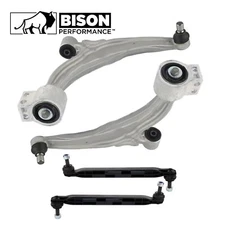Bison Performance 4pc Front Lower Control Arm & Sway Bar Kit For Chevrolet Buick