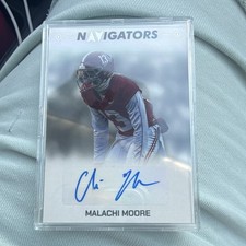 Malachi Moore 2025 Meridian Football Navigators Auto NAV-MM 4/5