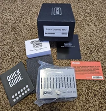 MXR M108S Ten Band EQ Guitar Effects Pedal