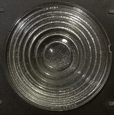Vintage Kopp Glass 6  Clear Fresnel Stage Light Lens Theater Auditorium Lighting