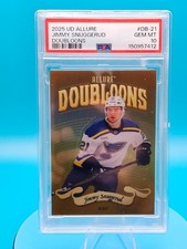 2025-26 Allure Doubloons Case Hit 🔥Jimmy Snuggerud PSA 10 Pop 1 🔥