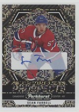 2023 Upper Deck Parkhurst Prominent Prospects Gold Sean Farrell #PP-SF Auto 6kv
