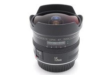 MINT Canon EF 15mm f2.8 Fisheye Super Wide Angle AF Lens From JAPAN