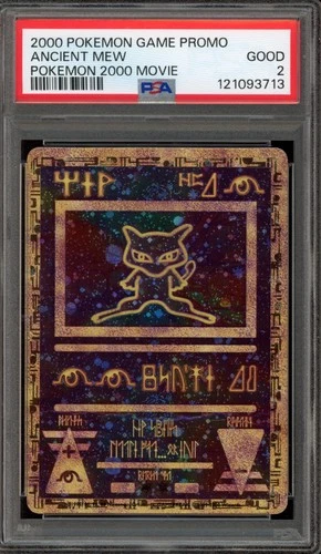 Pokemon Ancient Mew Movie 2000 Promo PSA 2