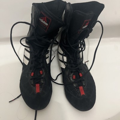 Adidas Tygun Mens Sz 8 Boxing Shoes Black Gum High Lace Y2K 2003