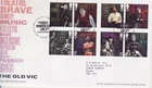 GB Stamps First Day Cover Old Vic, theatre, stage, acting, arts, show SHS 2018