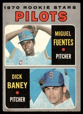 1970 O-Pee-Chee Pilots 1970 Rookie Stars - Dick Baney/Miguel Fuentes Rookie #88