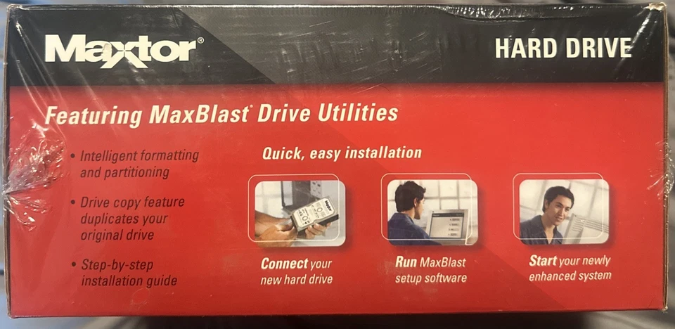 Maxtor DiamondMax Ultra Series 200GB 7200RPM L01P200 ATA/133 Hard Drive NEW - Image 3 of 4