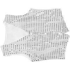 Sequin Waistcoat for Kids Boys Girls with 140cm Height Sleeveless Vest Glitter