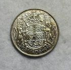 CANADA  50 CENTS 1950 SILVER COIN ( stock# 98)