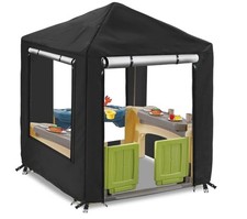 Playhouse Cover, Kids Playhouse Cover for Outdoor Waterproof,Suitable for Ste...
