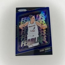 2024 Panini Prizm WNBA #12 Diana Taurasi Fearless Prizm Blue #/49