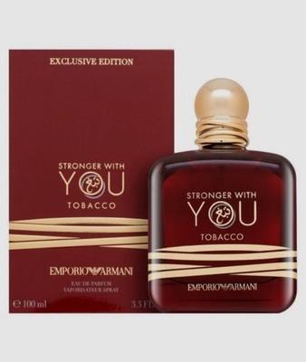 Armani Stronger With You Tobacco Eau De Parfum 100 ml