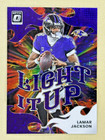 2025 Donruss Optic Lamar Jackson Purple Stars (RAW)