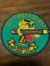 Vintage US Navy USS Cobbler Submarine Patch