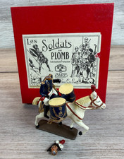 CBG Mignot Napoleonic French Kettle Drummer Mounted Officer No Head Boxed READ