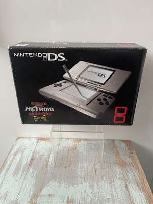 Nintendo DS Original Videospielkonsole Grau voll funktionsfähig Metroid