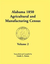 Alabama 1850 Agricultural and Manufacturing Census for Jackson, Jefferson, La...