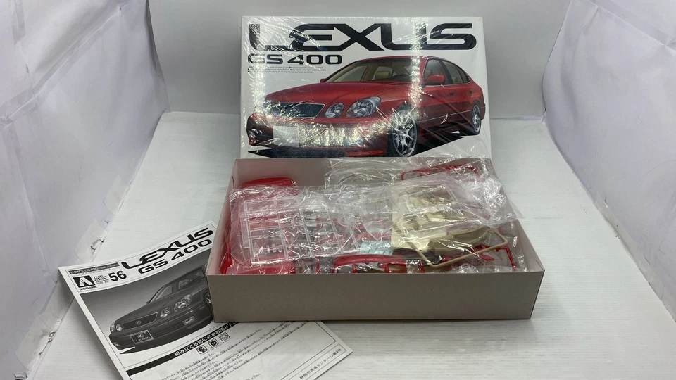 AOS033302 Aoshima Lexus GS 400 1/24 kit di montaggio - Immagine 2 di 3