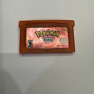 Pokemon FireRed Version- GBA
