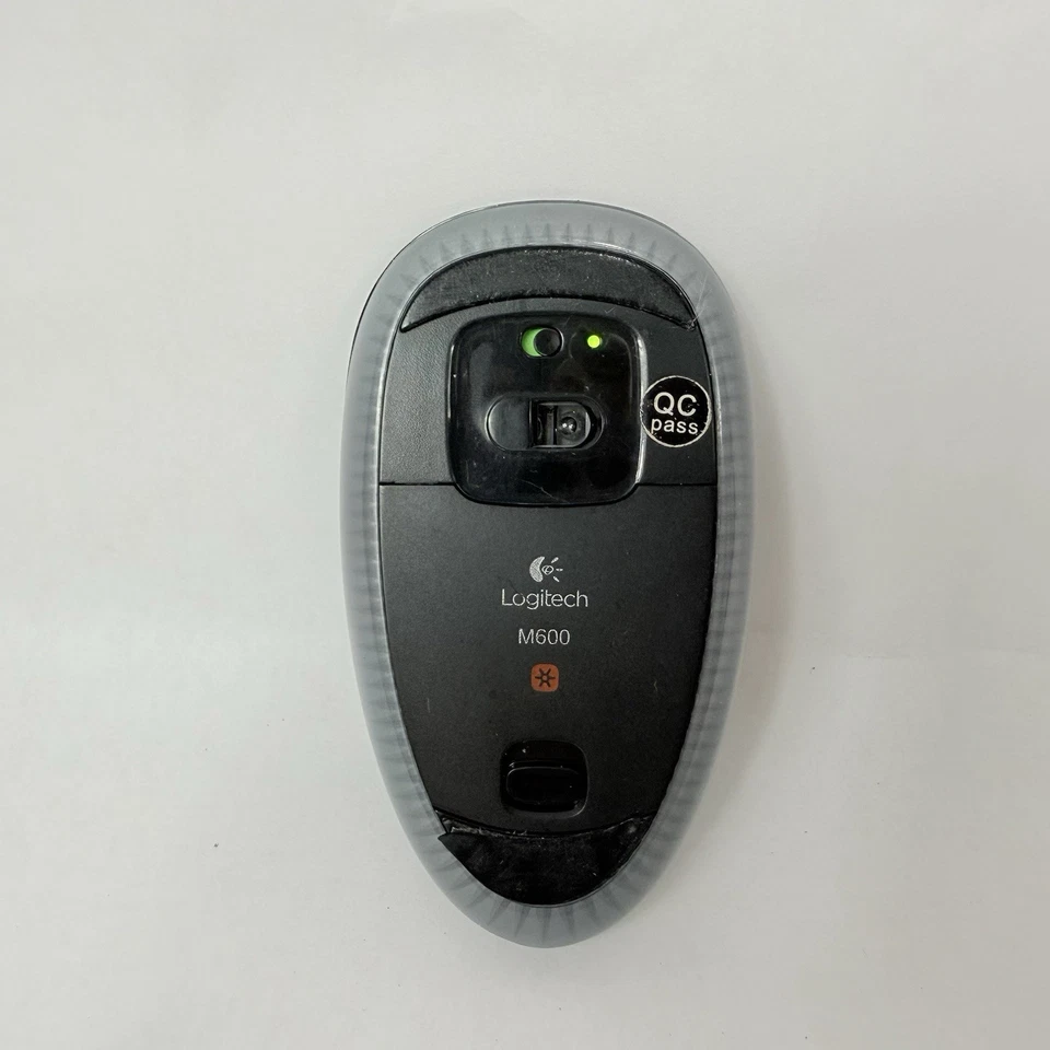 Logitech Touch M600 Wireless Optical Mouse Tested And Working Great w USB - Image 2 of 4