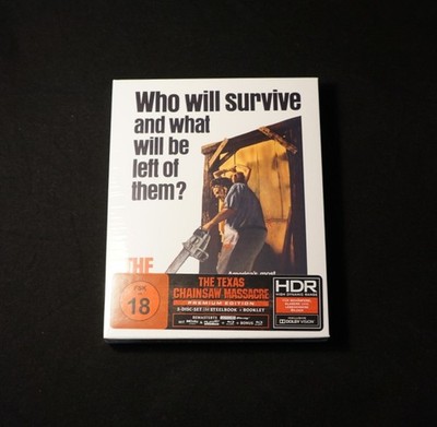 The Texas Chainsaw Massacre 4K Ultra HD Blu-ray Steelbook B Turbine Fullslip