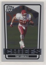2007 Draft Picks and Prospects (DPP) Chrome Silver /299 Tony Gonzalez HOF 0sf1