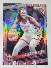 2025 Panini Prizm WNBA Tina Charles #3 WNBA Logo Prizm Chicago Sky SP