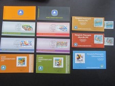 BRD Bund "Sportmarkenheftchen" 1985-1994 postfrisch ** 11 Hefte