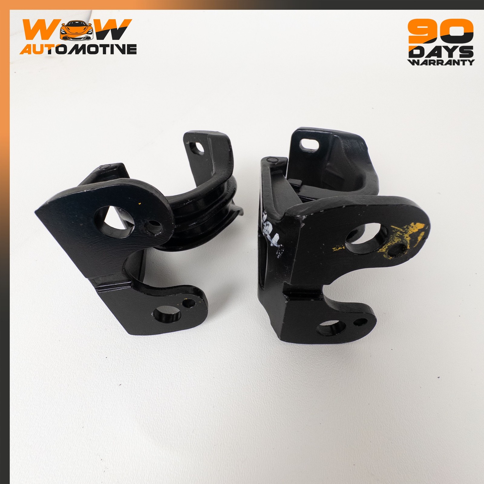 07-11 BENTLEY CONTINENTAL GTC REAR LEFT RIGHT TOP ROOF HINGE BLACK SET OEM