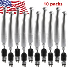 10 NSK Style Dental High Speed Turbine Handpiece W/ Quick Coupler 4 Hole YBNK4