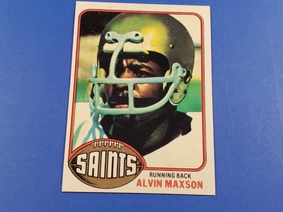 1976 TOPPS FOOTBALL #083 ALVIN MAXSON HIGH GRADE NEAR MINT NRMT