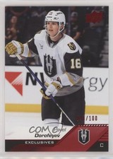 2022-23 Upper Deck AHL Exclusives 48/100 Pavel Dorofeyev #50 1na7