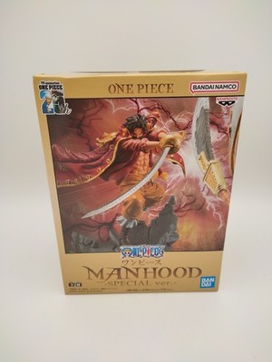 One Piece Gol D. Roger Manhood Special ver. Figur OVP Japan Gold