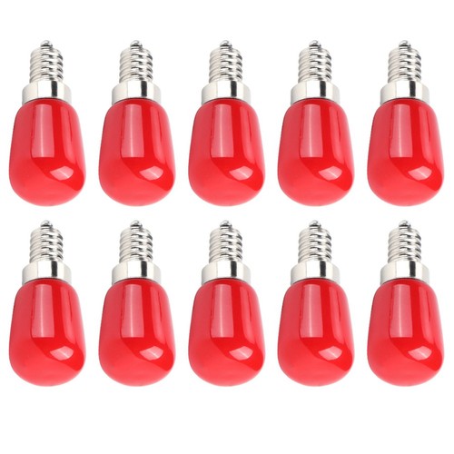 GE 10Pcs 15 W 110V E12 Candelabra Bulbs Roten LED Kerze Licht Lampen Für Die - Bild 2 von 21