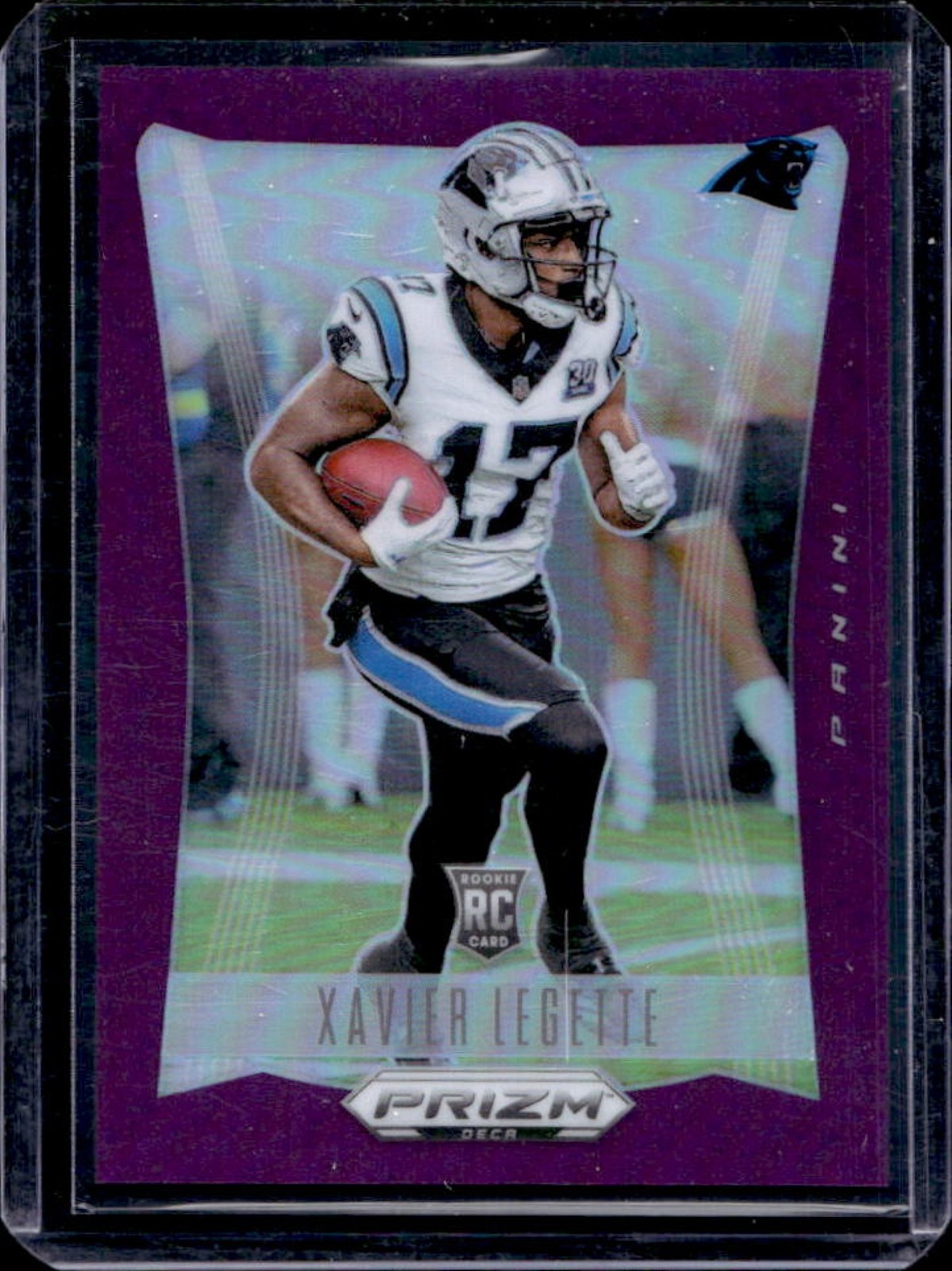 2024 Prizm Deca Xavier Legette RC Purple #11/99 Panthers