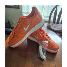 Nike Air Force 1 Low Men s Orange/White Lace-...