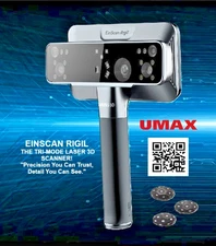EinScan Rigil Professional 3D Scanner – Wireless, Laser & Infrared by Shining 3D
