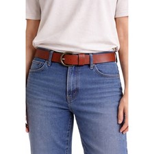 Banana Republic Vintage Brown leather Belt 2" Wide Made In England Sz S 28