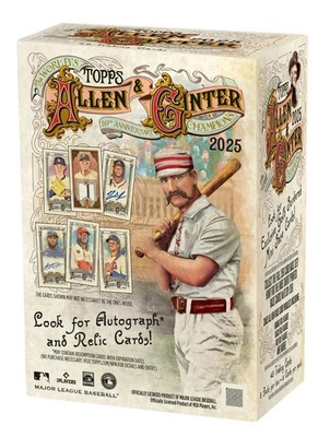 2025 Topps Allen & Ginter Baseball Factory Sealed Blaster Box