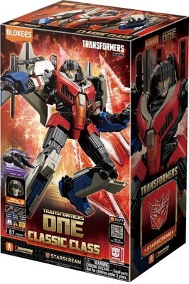 WB Blokees Transformers Classic Class 16: Starscream Transformers One Model Kit