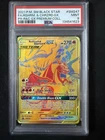 Pokémon Reshiram & Charizard GX SM247 SM Black Star Promo Holo TAG TEAM PSA 9