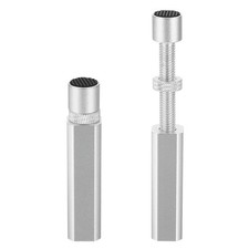 GPU Support Stand, 2Pcs Graphics Card Support Square 2.8-4.7 Inch, Silver