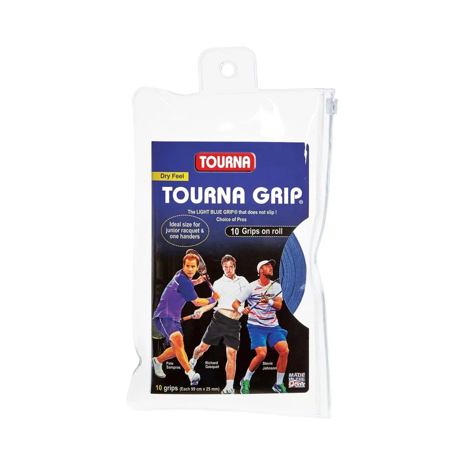 Tourna Grip Standard 10er Pack Tennisovergrip blau - Bild 1 von 1
