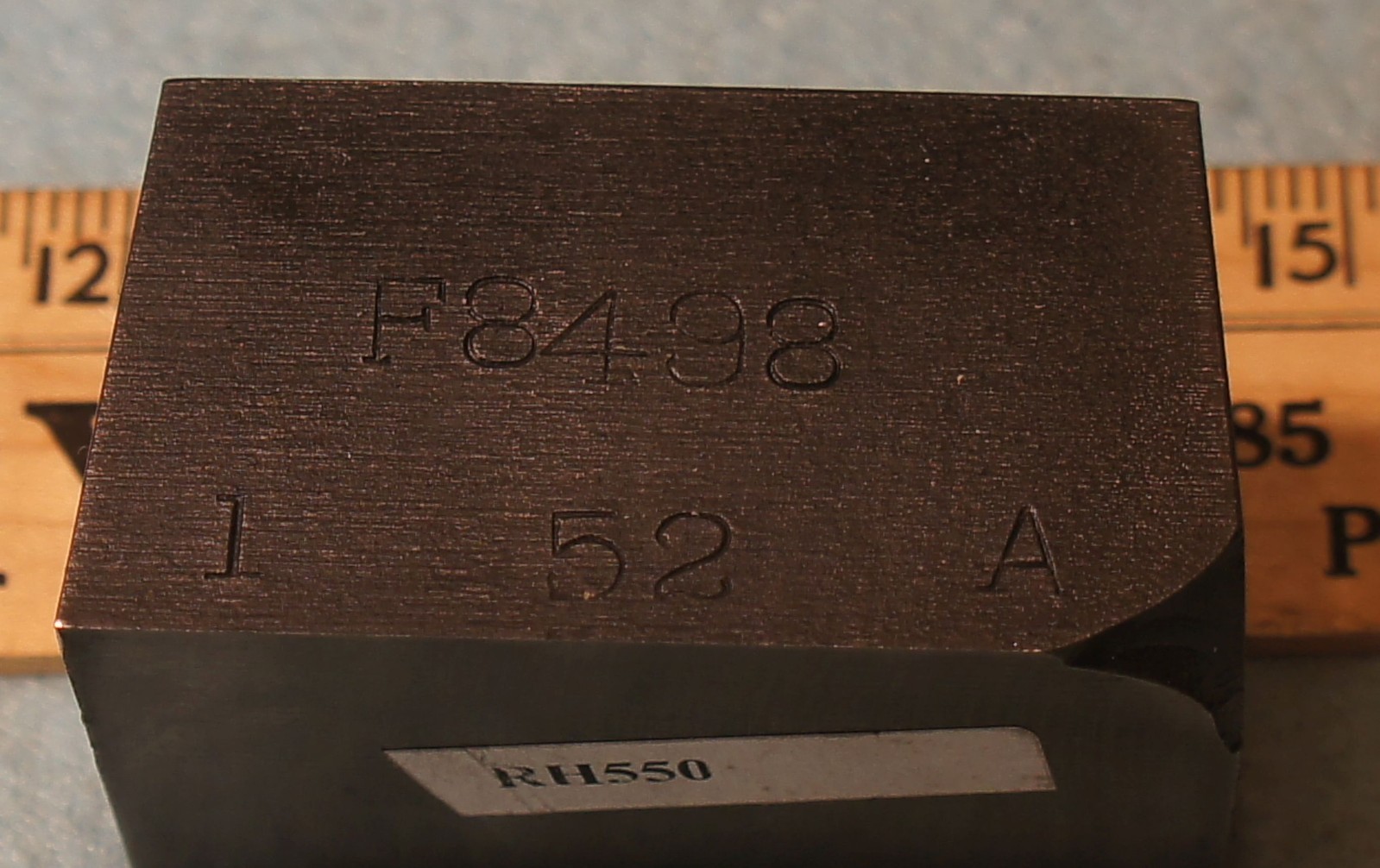 1952 DICTAPHONE 10 Year Service Award Pin STEEL STAMPING DIE Robbins RH550