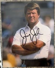 Jimmy Johnson Autographed 8x10 Photo Miami Hurricanes Photo Very Good Coach Auto
