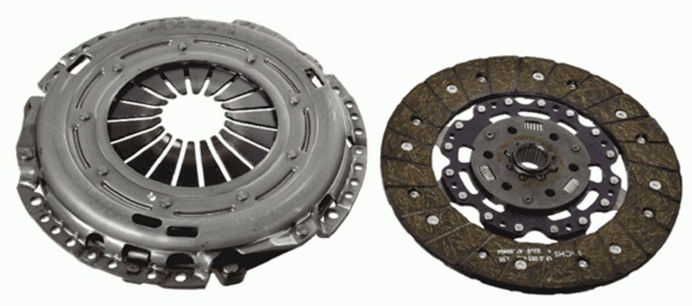 SACHS Clutch Kit 3000 970 004 For VW GOLF PLUS V 5M1 521 2004 to 2013 - Image 67