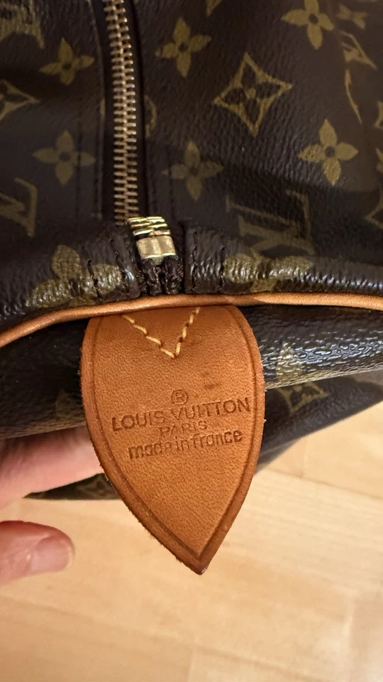 Louis Vuitton Keepall 60 Gebraucht Reisetasche braun Logo Weekender - Bild 4 von 4