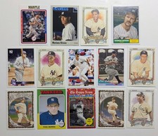 New York Yankees 14-Card Lot - Hall of Fame & Legends